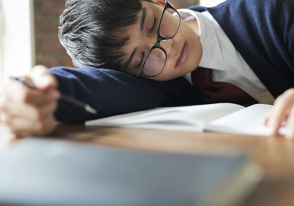 受験勉強と睡眠時間の関係について