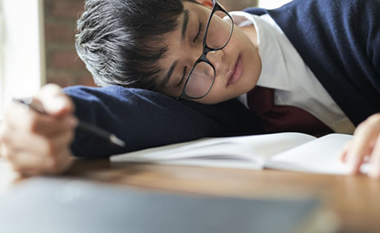 受験勉強と睡眠時間の関係について