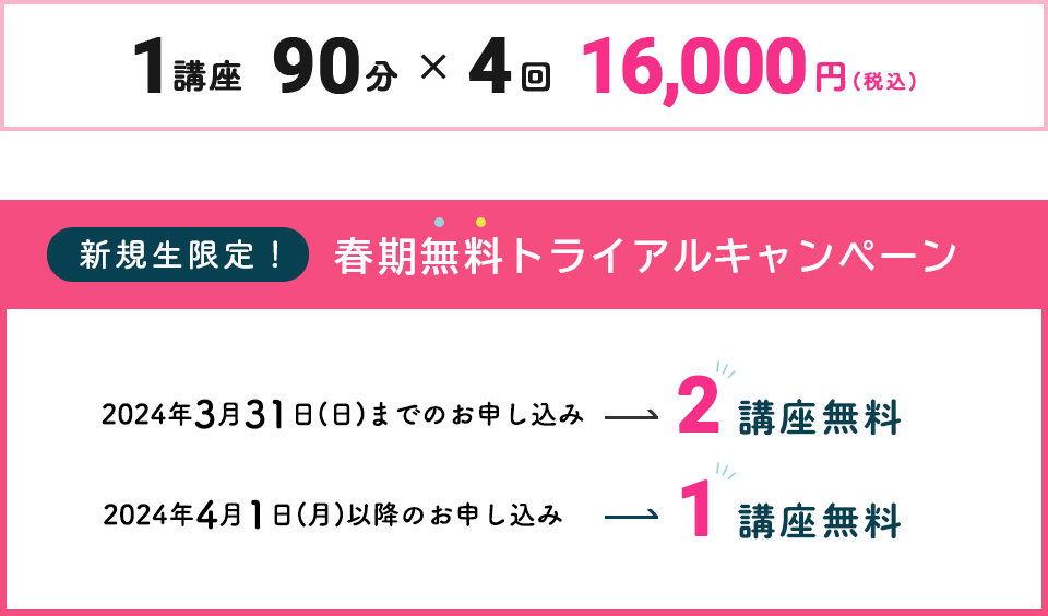 講座料金