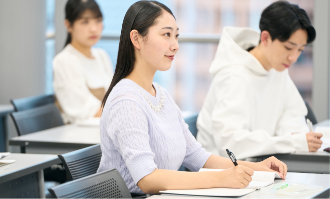 授業を受講している様子