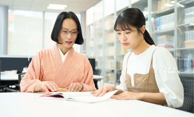 親身の指導の様子