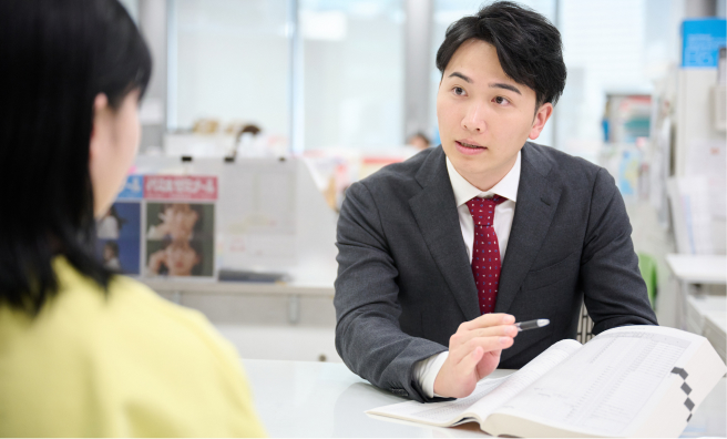 保護者面談会の様子