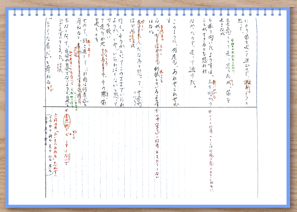 古文の授業ノート